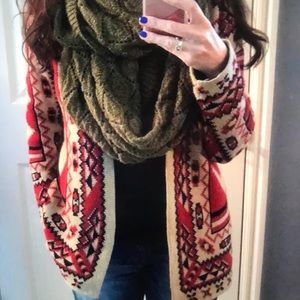 Boohoo Open Front Cardigan Sweater size S/M